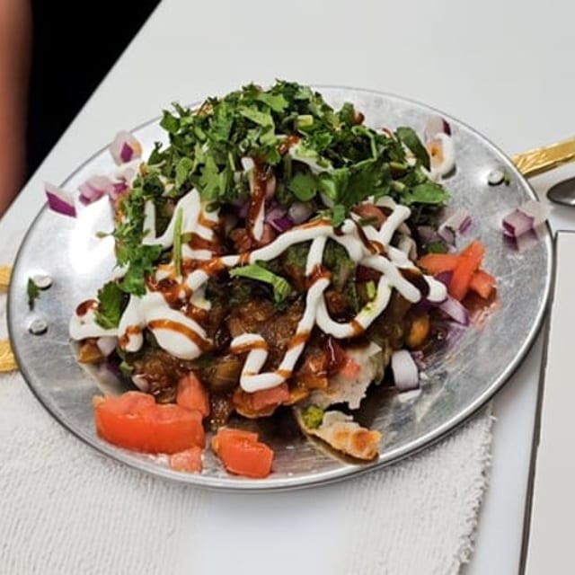 Chana Samosa Chat.