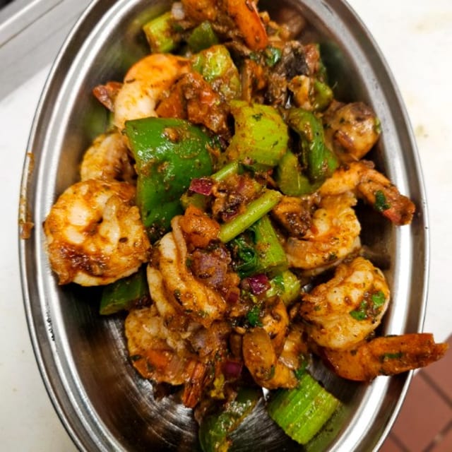 Shrimp Bhuna.