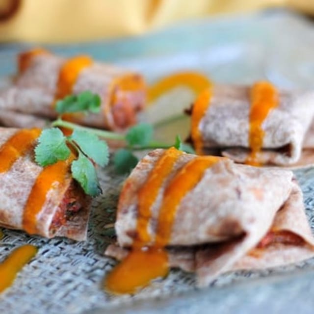 Chicken Kati Roll.