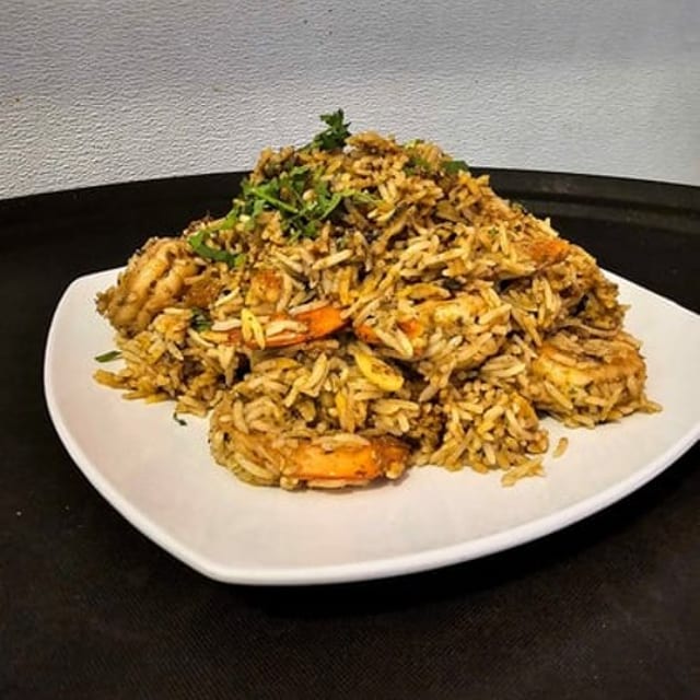 Shrimp Biriyani.