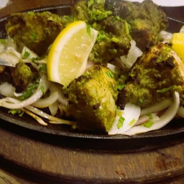 Mint Chicken Kebab.